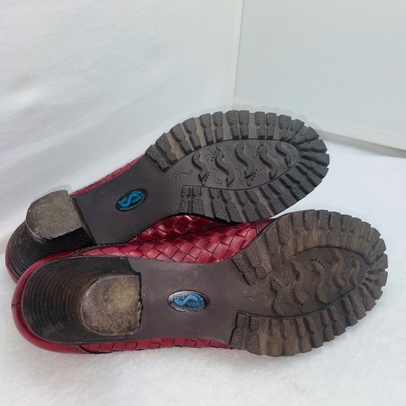 SoftWalk Red Wedges - Picture 5 of 12